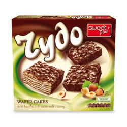Wafer Cake Chudo Hazelnut 115g Sweet Plus