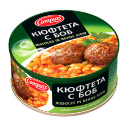 Meatballs in Beans Stew 1 box 24pcs x 300g Compass