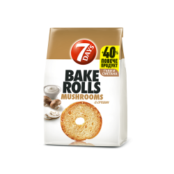 Bake Rolls Mushrooms Cream 80g 7 Days