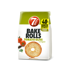 Bake Rolls Tomato Olives Oregan 1 box 12pcs x 80g 7 Days 