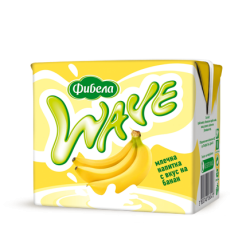 Wave Milk Drink Banana 500ml Fibela