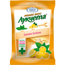 Candies Lukcheta Honey 75g Zaharni Zavodi