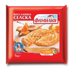 Pastry Pie with Pumpkin 900g Familiya