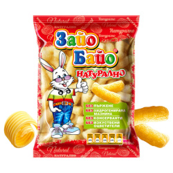 Wheat Sticks with salt Natural Butter 45g Zayo Bayo