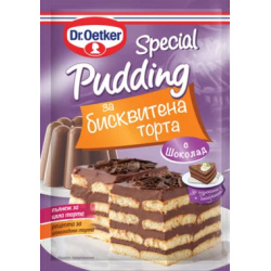 Pudding Chocolate for Biscuit Cake 90g Dr Oetker