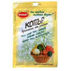 Dill Leaf Tips 10pcs x 10g Bioset  