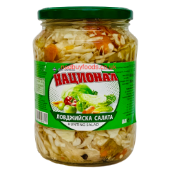 Hunter Salad Turshiya 680g National 