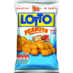 Corn Snack with Peanut Paste 90g Lotto
