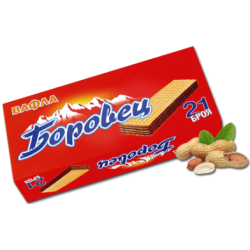 Wafers Borovets 21 with peanut cream 630g Day&amp;Night