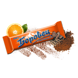Wafer Borovets with Orange Peels 1 box 72pcs x 55g Day&amp;Night