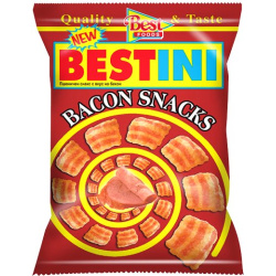 Snack Bestini Bacon 80g Best Foods
