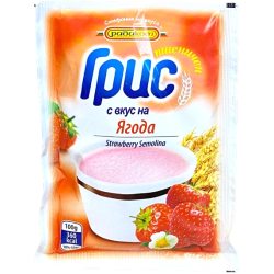 Semolina Strawberry 100g Radikom