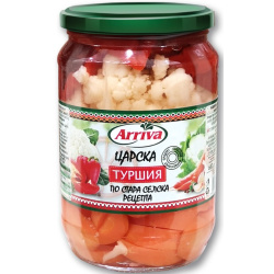 King's Salad Tzarska Turshiya 1 box 12pcs x 680g Arriva