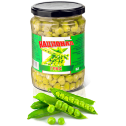 Green Peas Milky in Jar 680g National