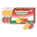 Jelly Candy Lemon Slices Watermelon &amp; Melon Flavor 180g Zaharni Zavodi