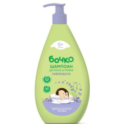 Shampoo for Hair and Body Linden and Chamomile 400ml Bochko