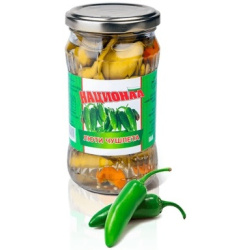 Delicious Hot Peppers 314g National 