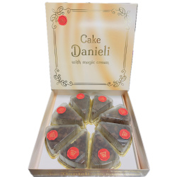 Danieli Cake with Magic Cream and Dark and Milk Chocolate 8pcs × 130g