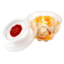 Danieli Dessert with Magic Cream and Fresh Orange Pieces 140g